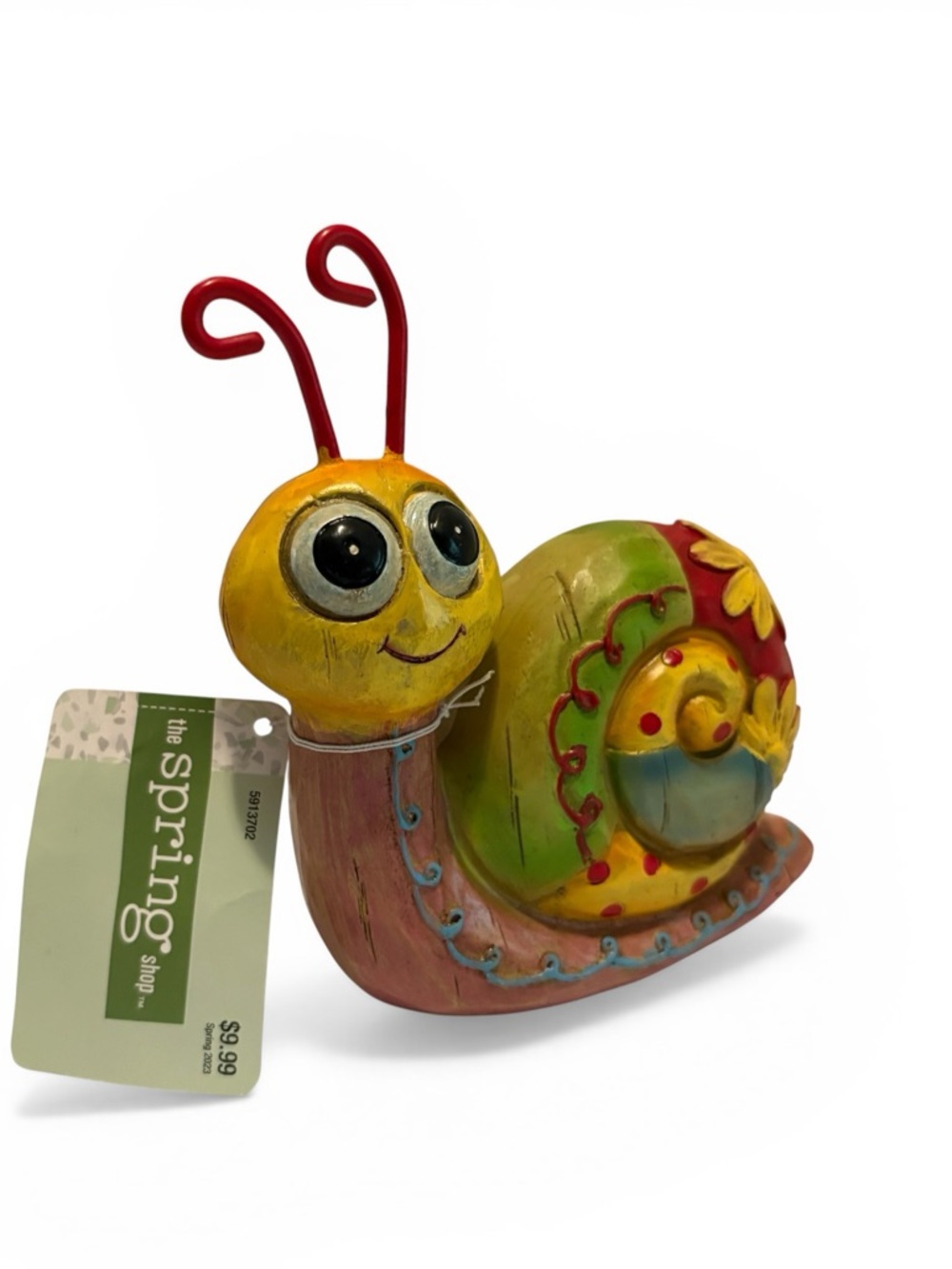 Snail Figure Whimsical Decor - Picture 2 of 4